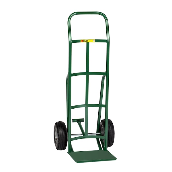 12" Reinforced Nose Hand Truck, 10" Pneumatic, Folding Foot Kick